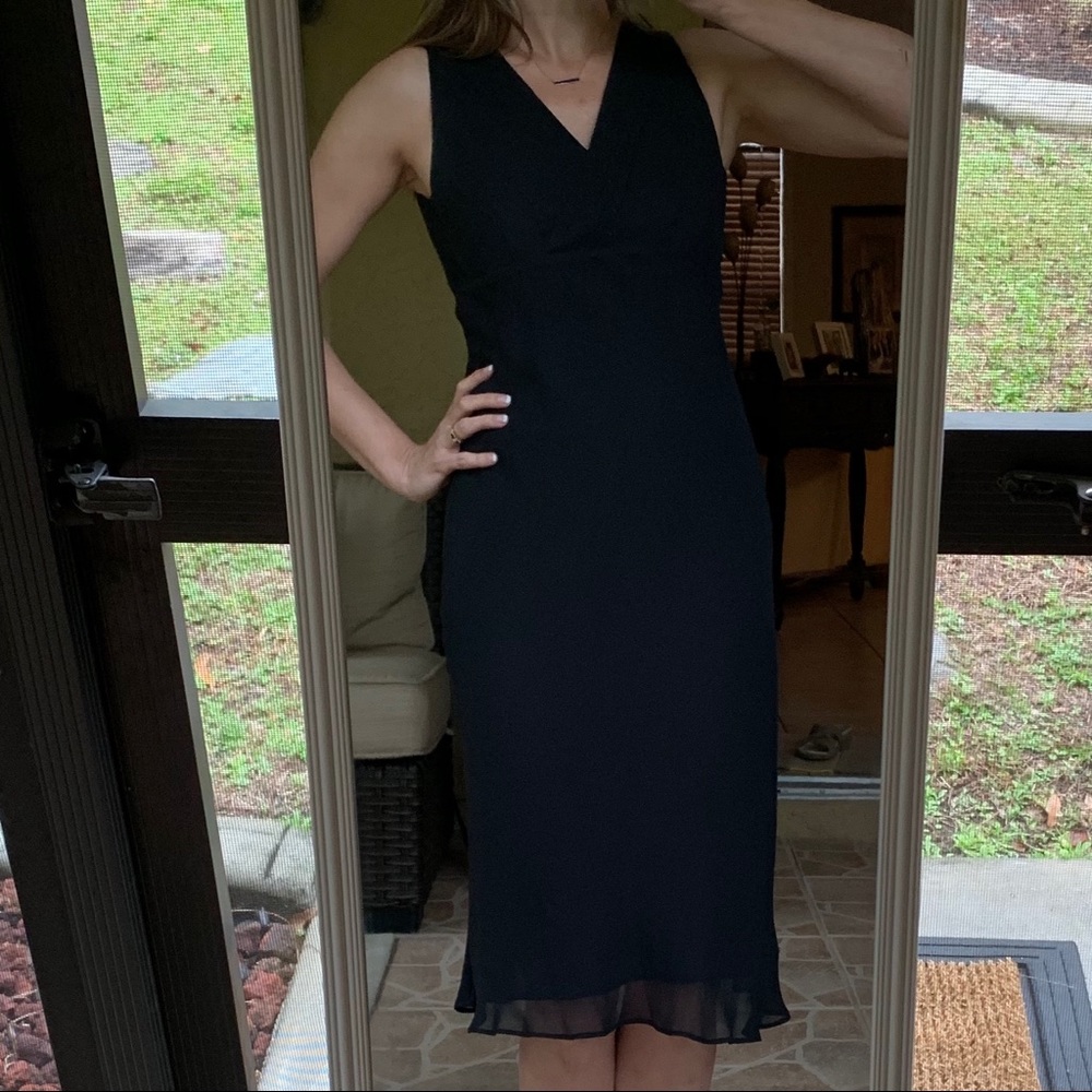 Express v neck midi dress